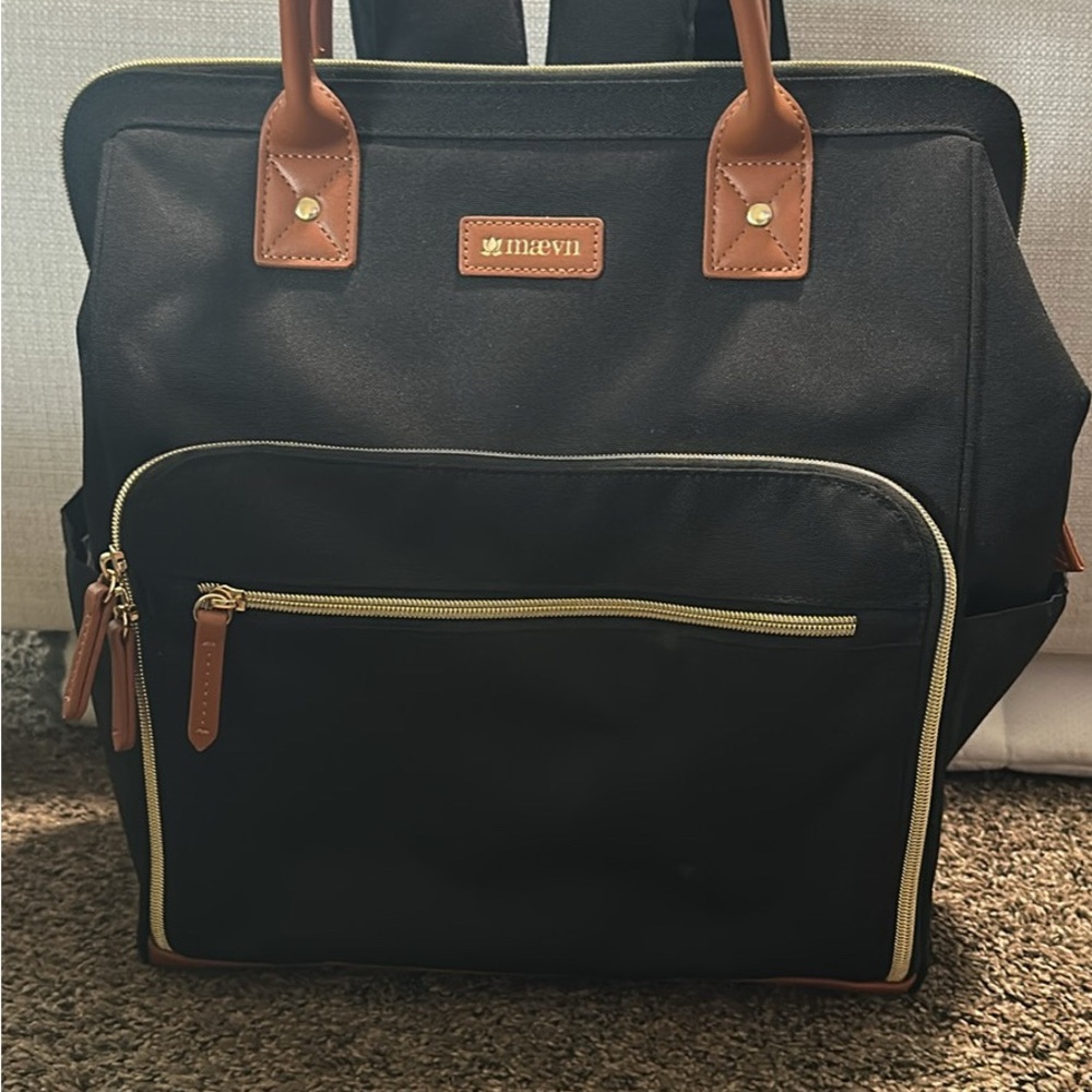 Black and Brown Men's Bag